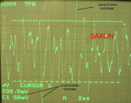 CB Radio bez filtra ANL - SAXON